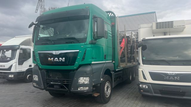 MAN TGX 33.480 PALFINGER MIT ZANGE 6X4 EURO6 KLIMA