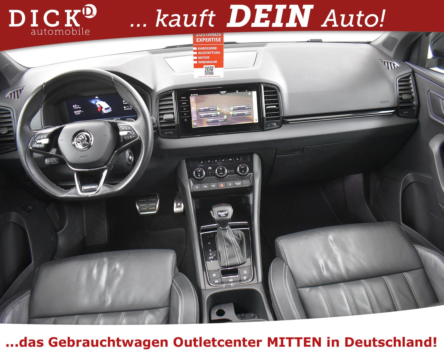 SKODA Karoq 2.0d DSG Sportline 4x4 MEMO+STDHZ+KAM+VOLL - Image 10