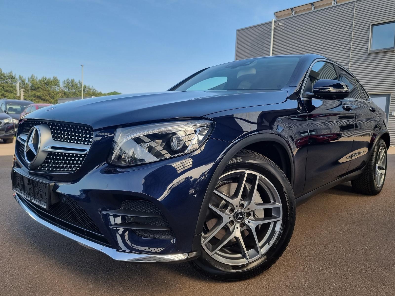 Mercedes-Benz GLC 250 d AMG Coupe Leder Glasdach Burmester HUD