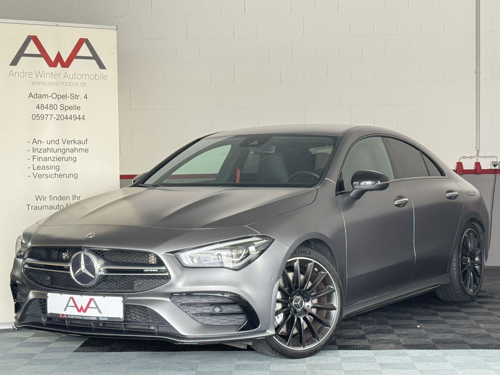 Mercedes-Benz CLA 35 AMG 4Matic Aerodynamic matt Night MBUX