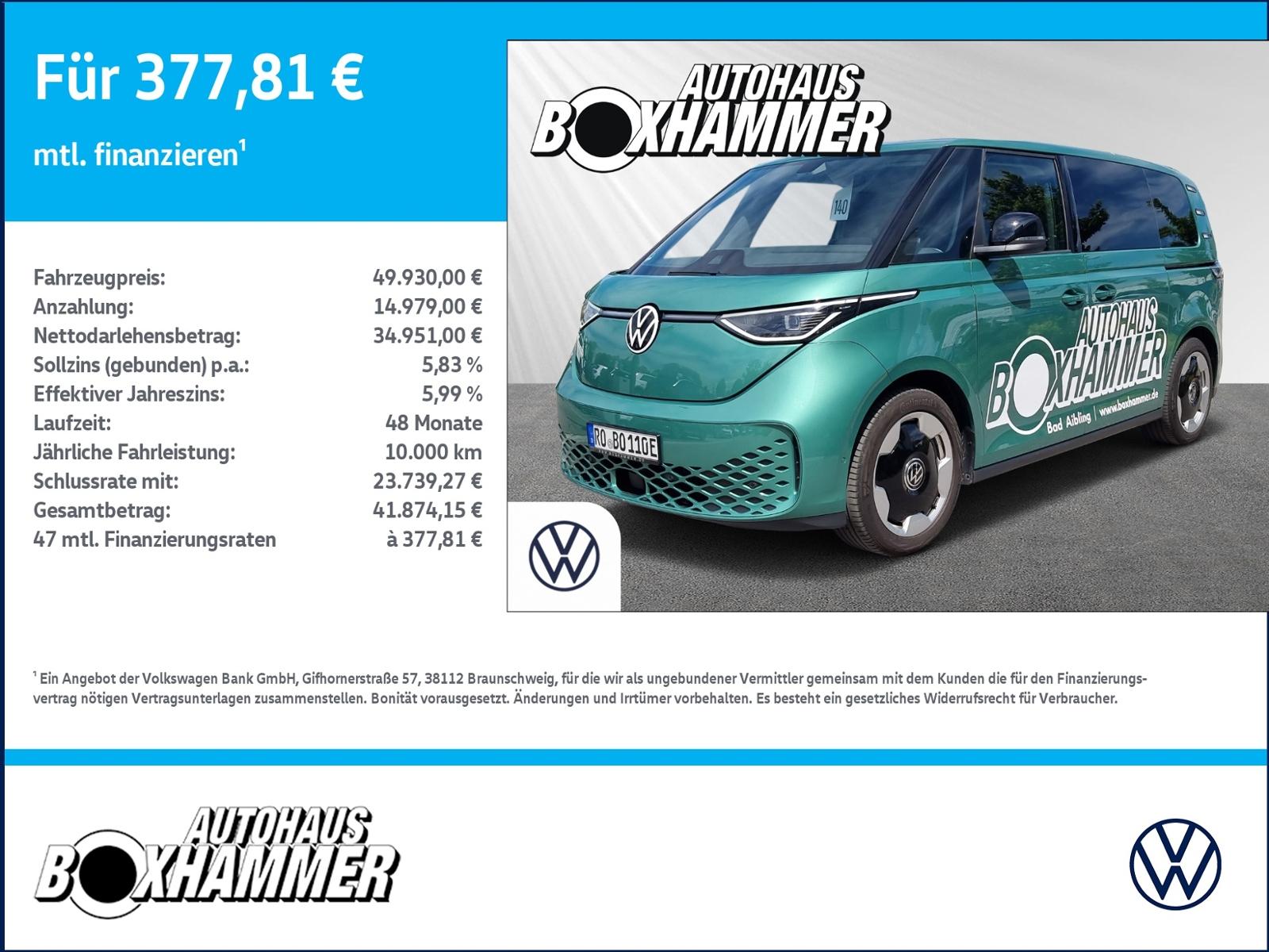 Volkswagen ID. Buzz ID.Buzz Pro   TOP AUSSTATTUNG