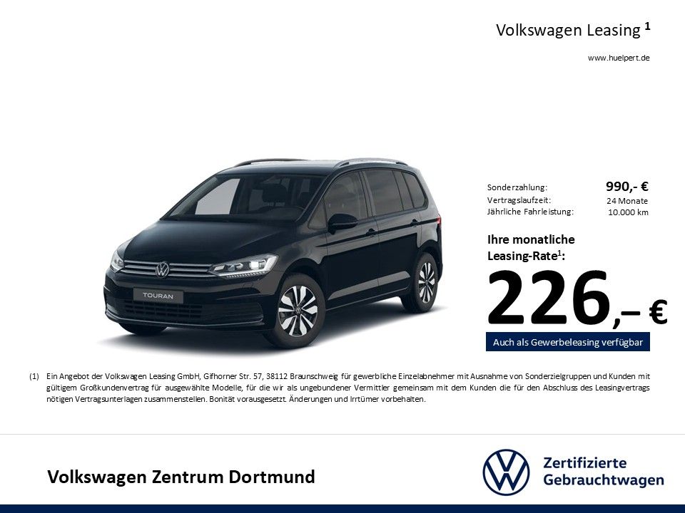 Volkswagen Touran 2.0 GOAL 7SITZE AHK ACC NAVI CARPLAY ALU foto 3