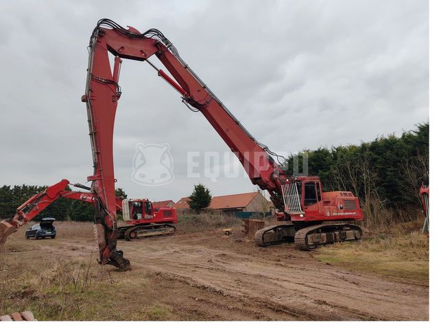 Liebherr R 954 B Abbruchbagger mit Schnellwechsler und La