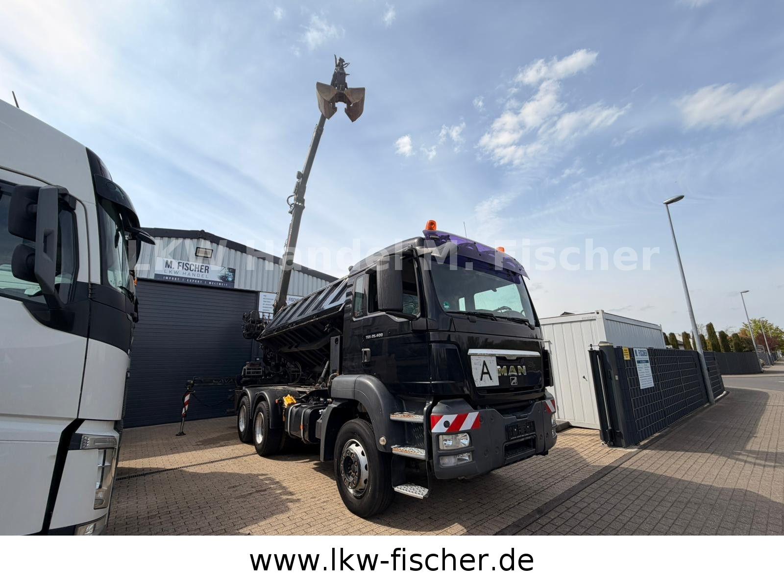 MAN TGS 26.400 6x4*Kipper*Kran*E5*BlattBlatt*TOP
