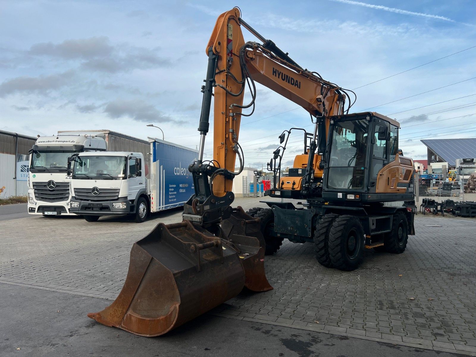 Fahrzeugabbildung Hyundai HW 160 / OQ 65 /  nur 714h! / Löffelpaket