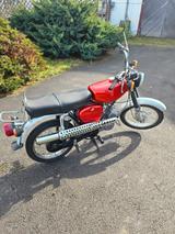 Simson S51 - Metallic Rot (verchromt) - SIMSON ROT