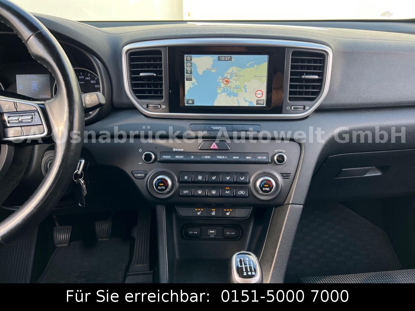 Kia Sportage 1.6CRDi 4x4 Kamera SHZ Navi Tempomat BT