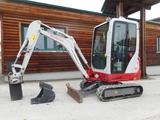 Takeuchi TB 216 mit POWERTILT + hydr. SW ( LÖFFEL NEU ) - Takeuchi Radlader