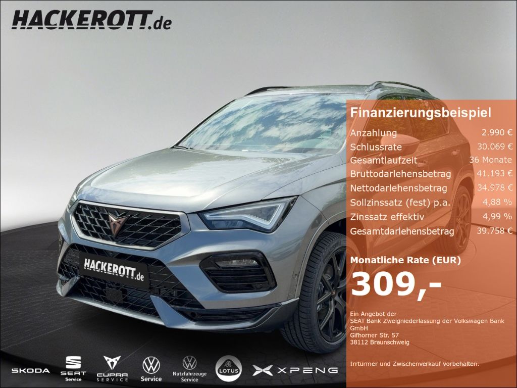 Ateca 2.0 TSI 140 kW (190 PS) 7-Gang DSG 4Drive