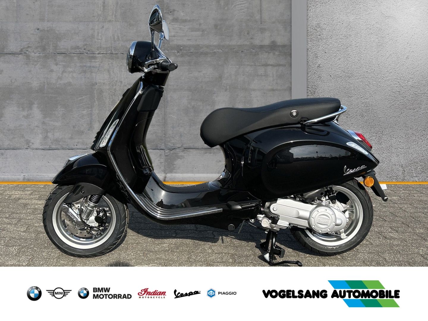 Fahrzeugabbildung Vespa Primavera 50 I-Get, Voll LED, LCD Display, Facel