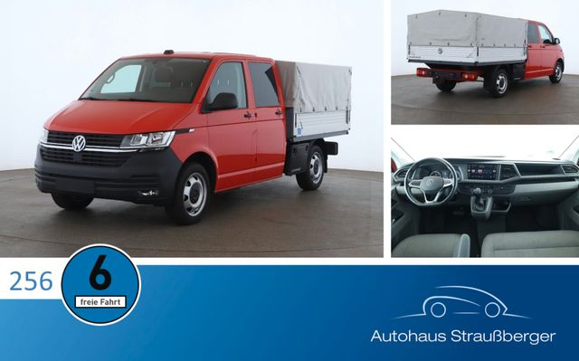 Volkswagen T6 2.0 TDI Pritsche DoKa DSG AHK Navi DAB+ Sitzh