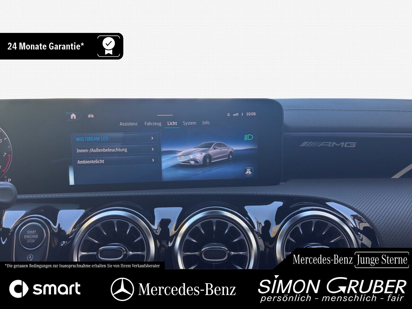 Fahrzeugabbildung Mercedes-Benz CLA 45 S Coupe AMG Night Pano HUD Burm Driver`s