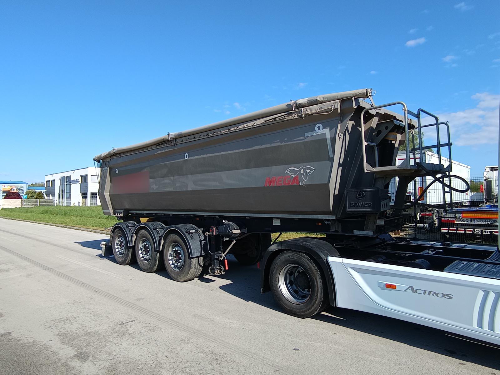 MEGA Fort, Hardox 25m³, SAF, Liftachse,