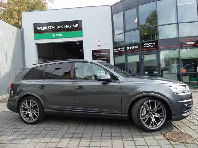 Audi Q7 50 TDI Quattro S line MATRIX/PANO/7SITZE/22LM