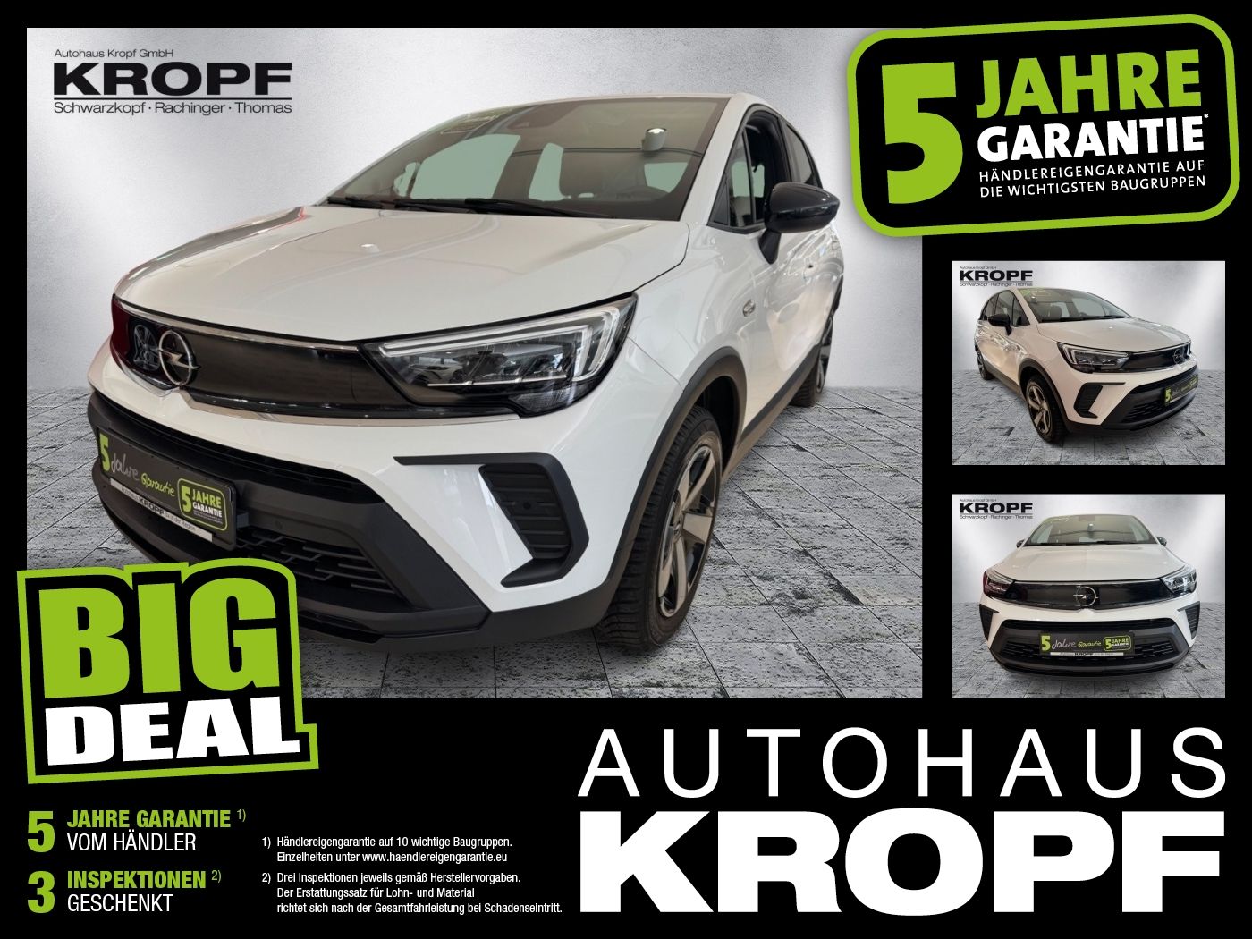 Opel Crossland 1.2 Turbo Edition Rückfahrkamera