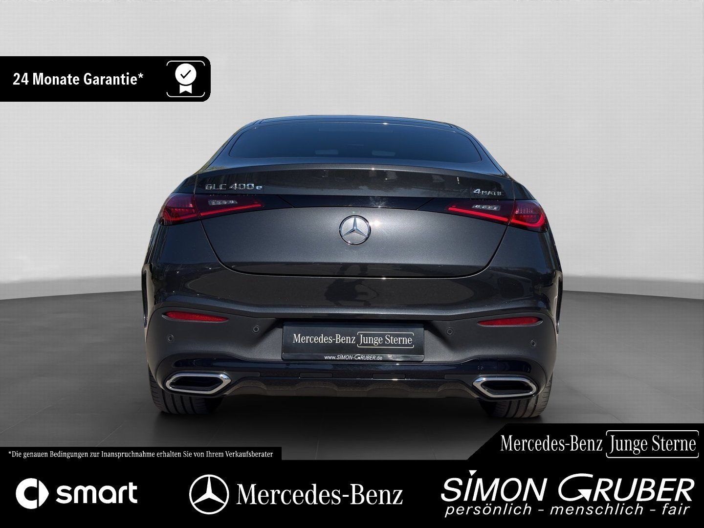 Fahrzeugabbildung Mercedes-Benz GLC 400 e 4M AMG Coupé Pano Leder Burm 360 DigiL