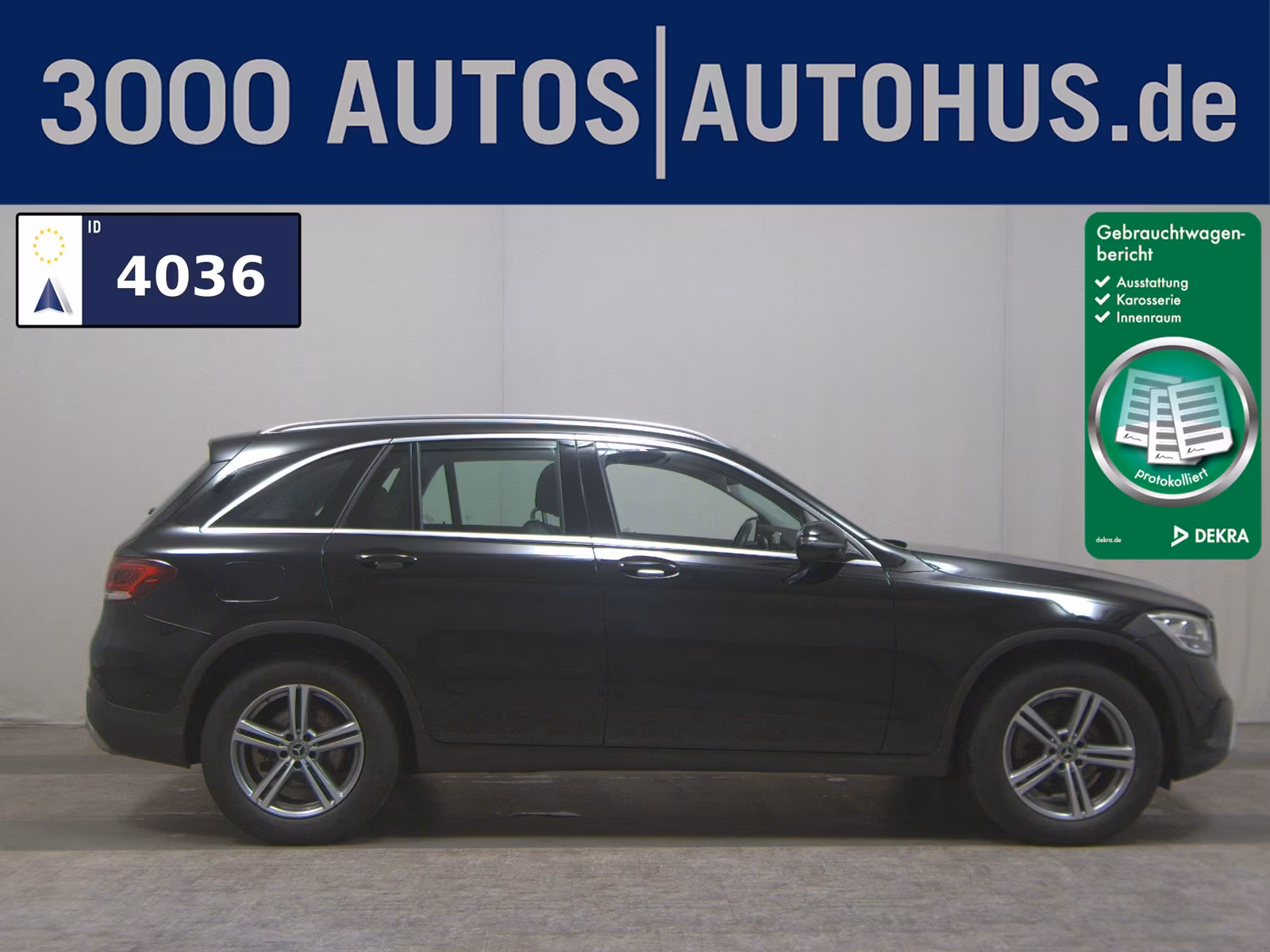Mercedes-Benz GLC 220 d 4M T-Leder Navi LED AHK Distronic+
