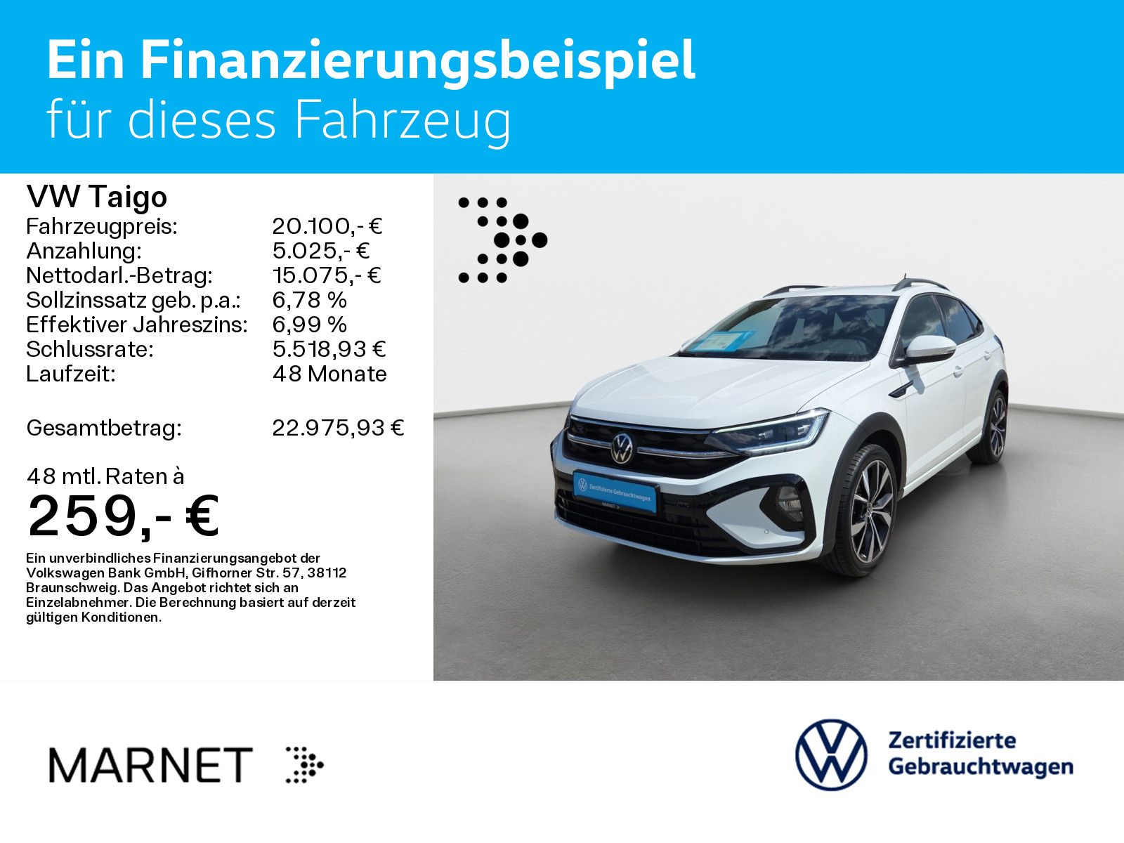 Volkswagen Taigo 1.5 TSI R-Line DSG *Navi*IQ-Light*IQ-Drive imagem 2