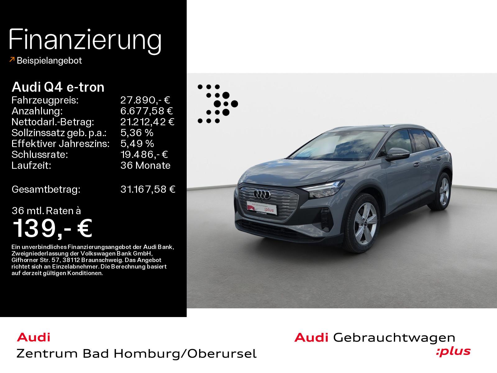 Audi Q4 e-tron 40*Navi*LED*Alu*AHK*Virtual*Audi Conne