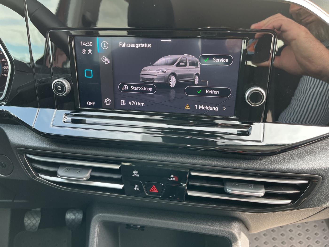 Volkswagen Caddy 2.0 TDI Style Klima LED DAB, миниатюра 12