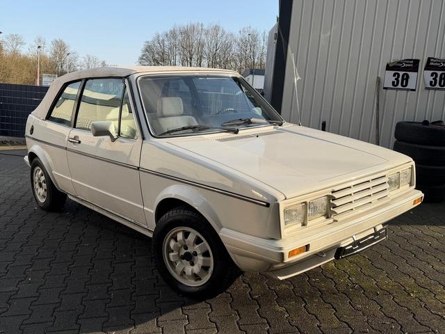 Volkswagen Golf I Cabriolet 1. Hd **OLDTIMER** GLI-in Weiss