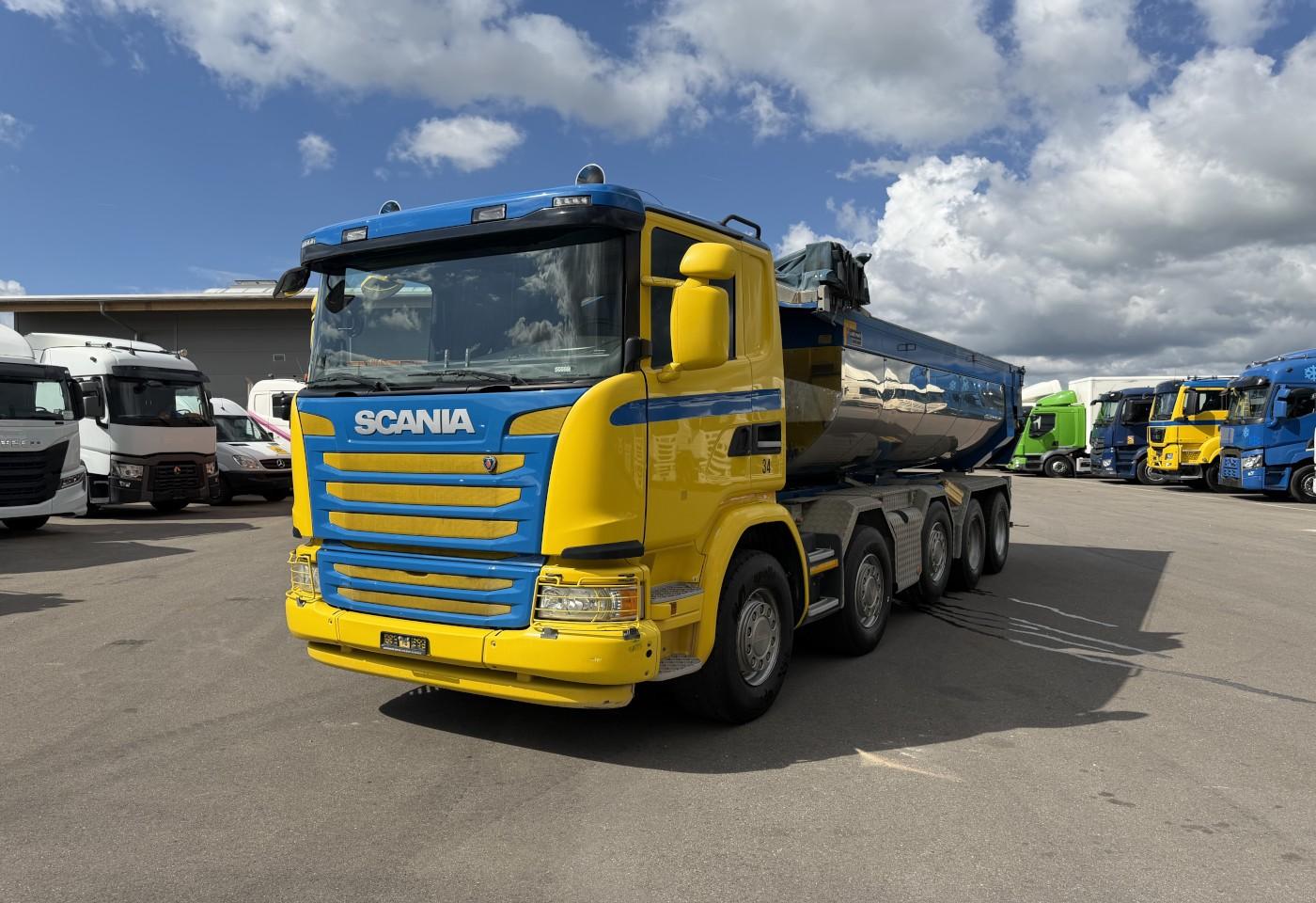 Scania G490 CB 10x4 Lanz+Marti / Swiss-Vehicle