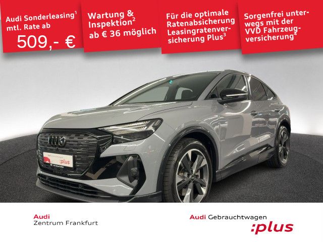 Audi Q4 55 e-tron Sportback S-LINE 360+HUD+AHK+SONOS+