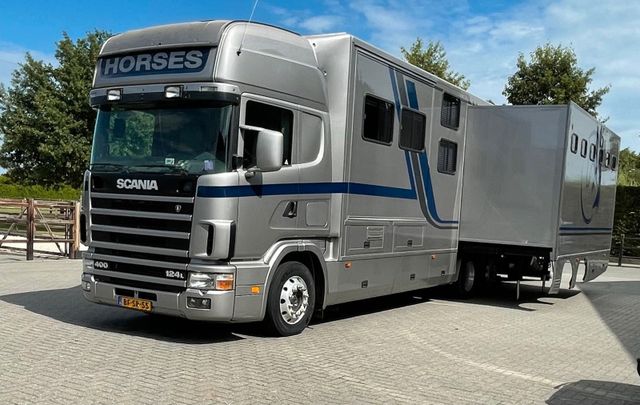 Scania 124 LB Horsetruck 6 Horses