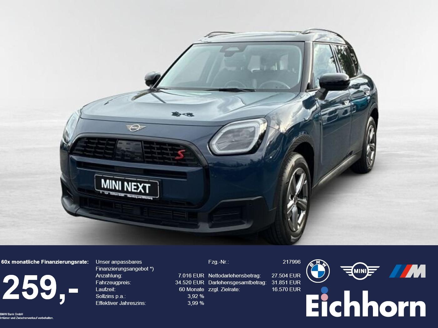 MINI Countryman S ALL4 *NAVI.HUD.H&K HiFi*