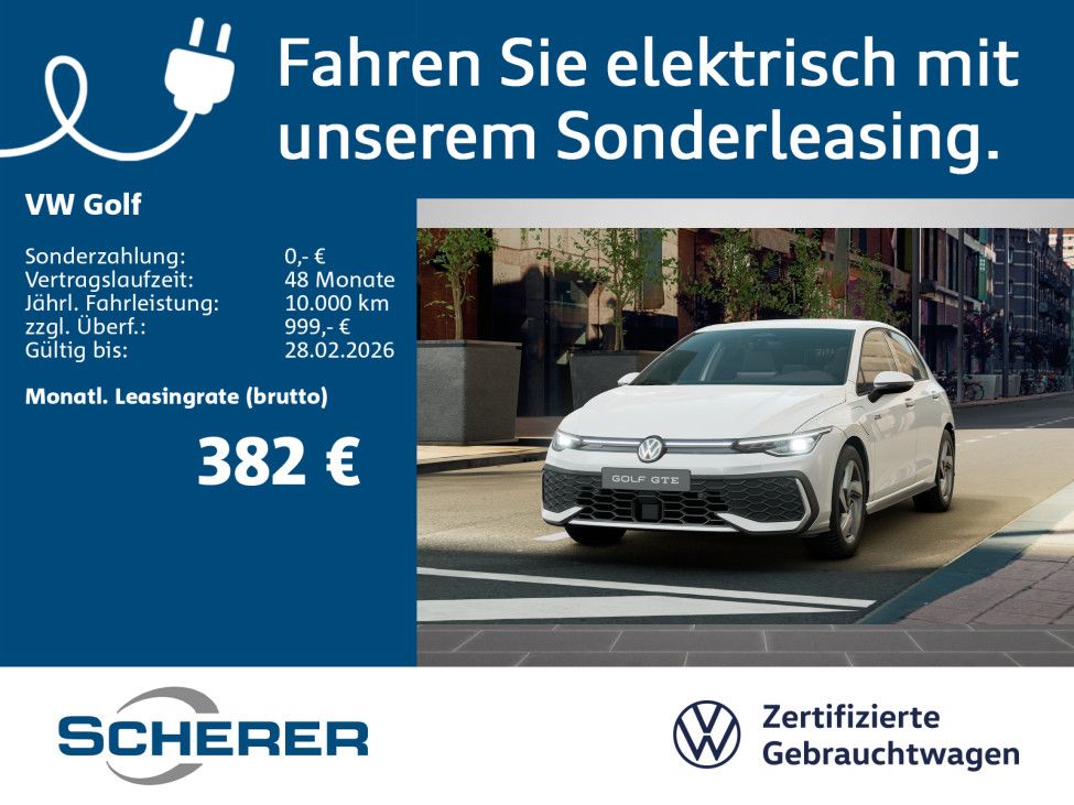 Golf GTE frei konfigurierbar & in WOB abholbar