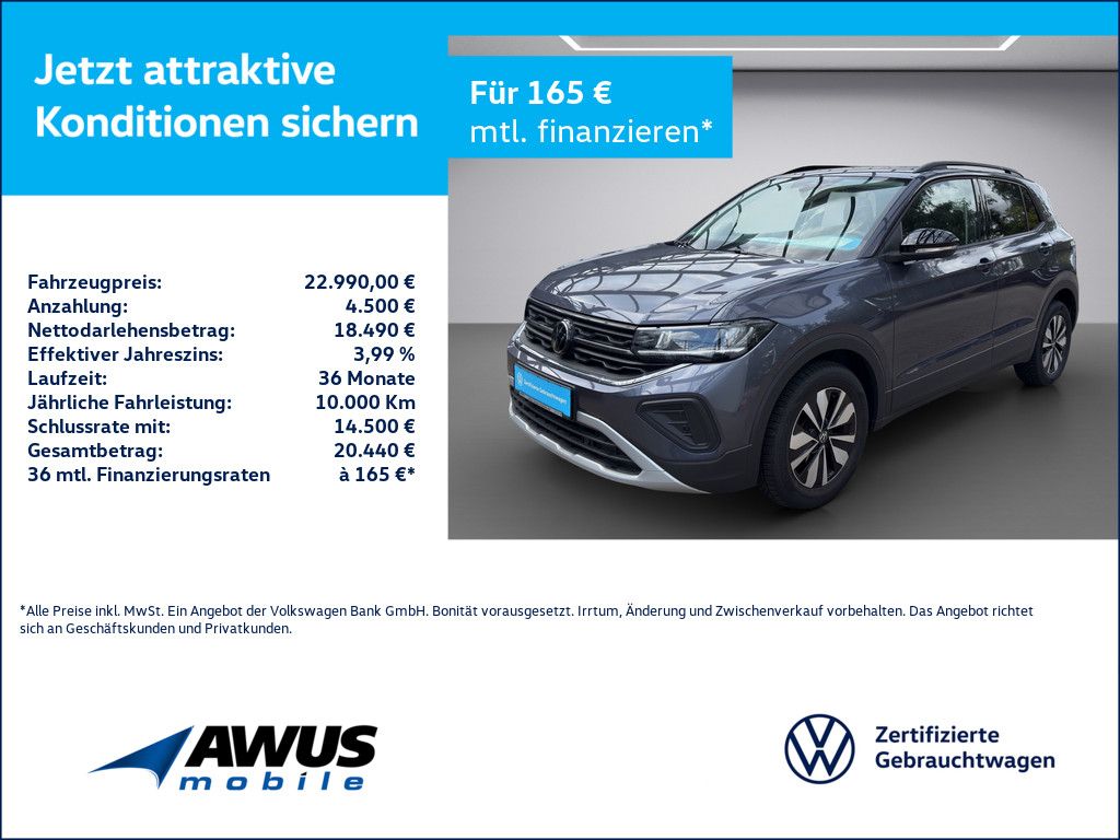 Volkswagen T-Cross 1.0TSI Goal AHK foto 1