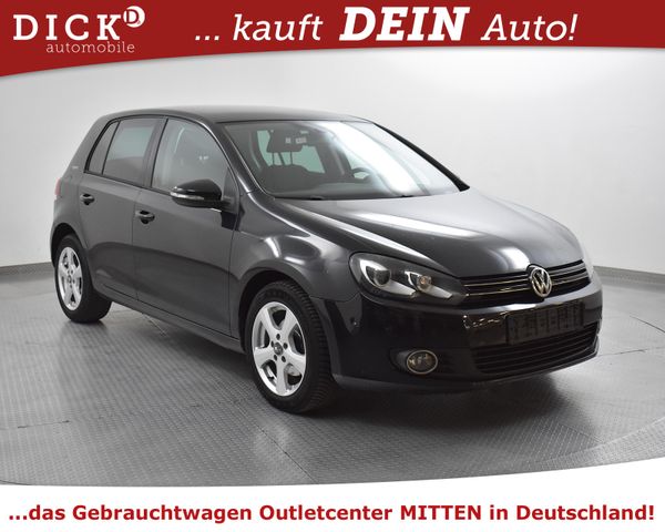 Volkswagen Golf VI 1.6 TDI Team XENON+SHZ+PARKASS+AHK+TEMP+