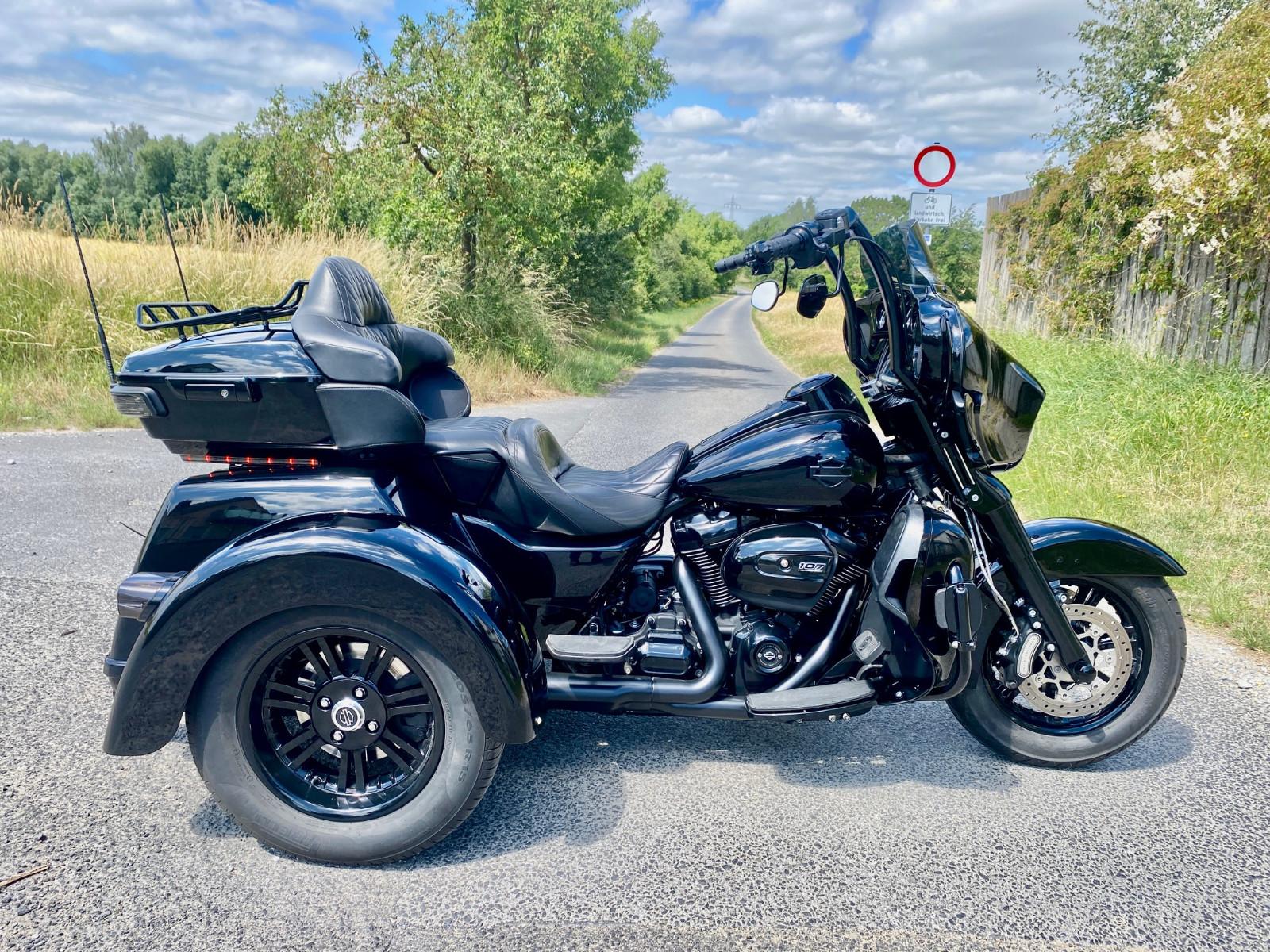 Harley-Davidson Tri Glide M8, kompl. schwarz, Ape, Garantie