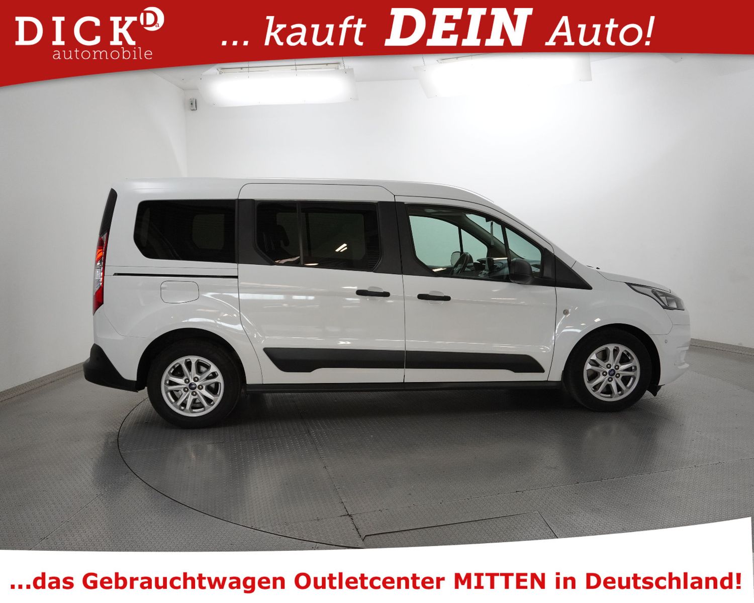 Fahrzeugabbildung Ford Transit Conn Aut Lang 5SI+STNDHZ+SHZ+KAM+AHK+ACC
