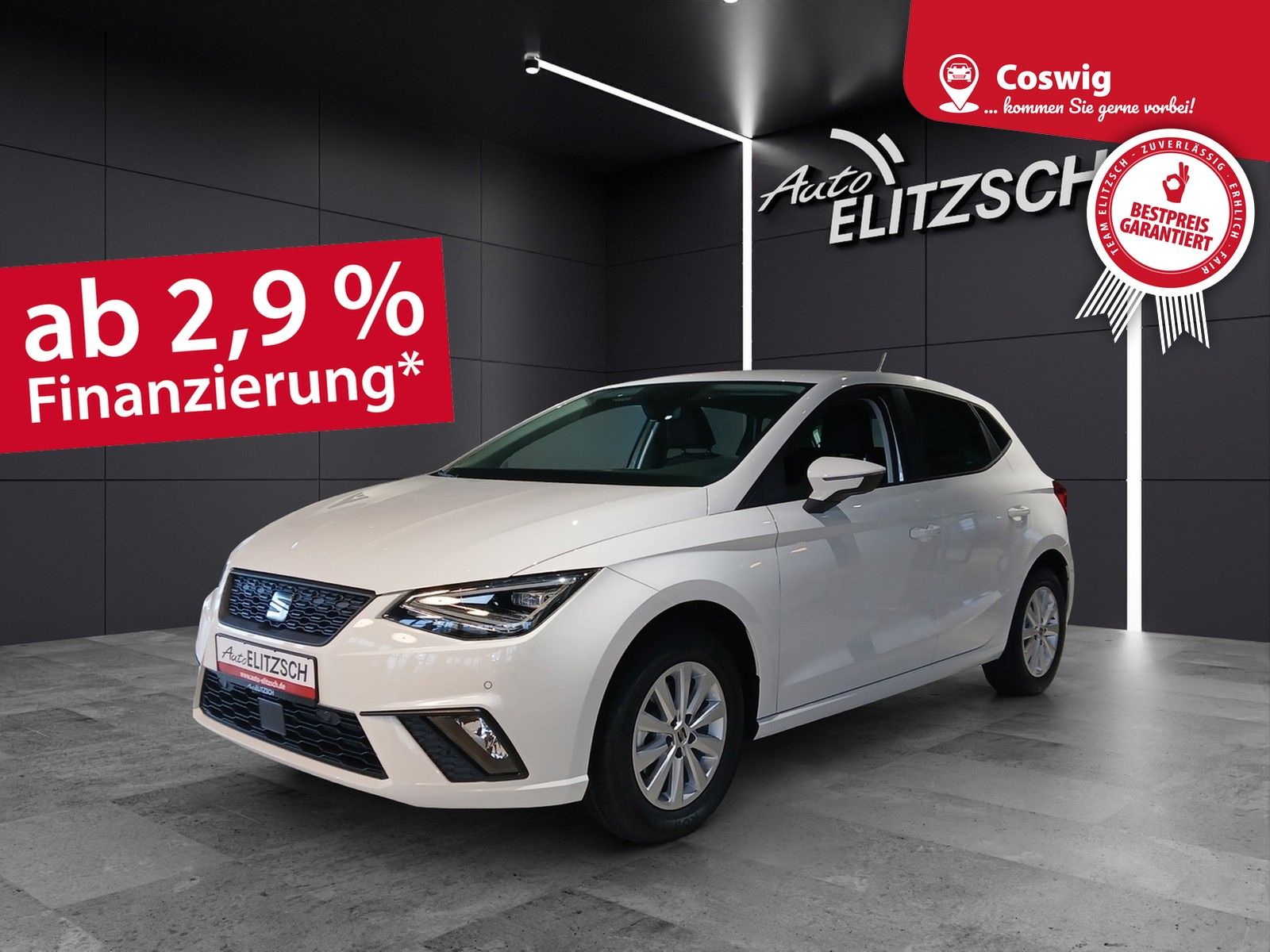 Fahrzeugabbildung SEAT Ibiza TSI Road-Edition DSG LED Navi AID ACC RFK