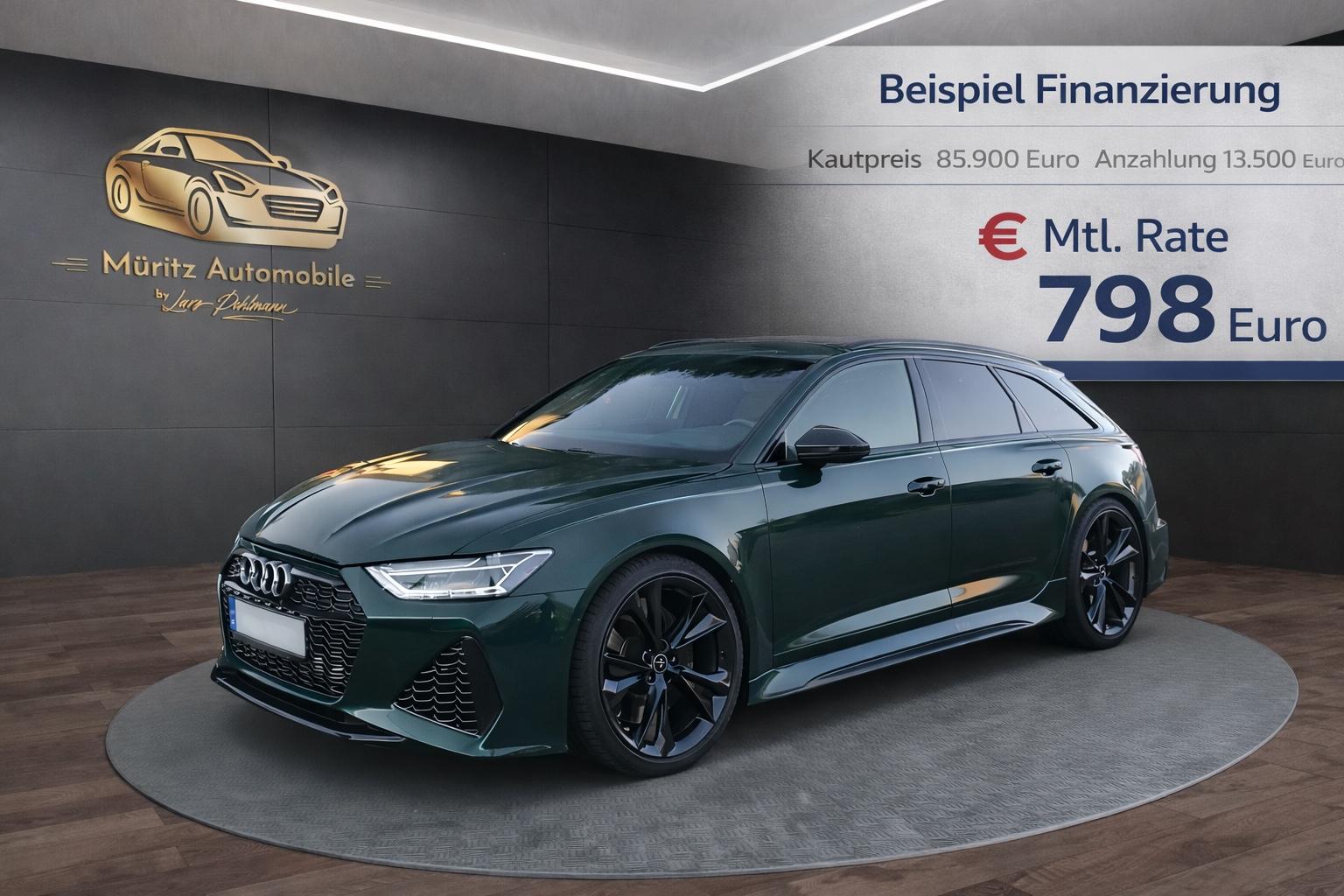 Audi RS6 Avant 4.0TFSI quattro. 8-fach bereift 22Zoll