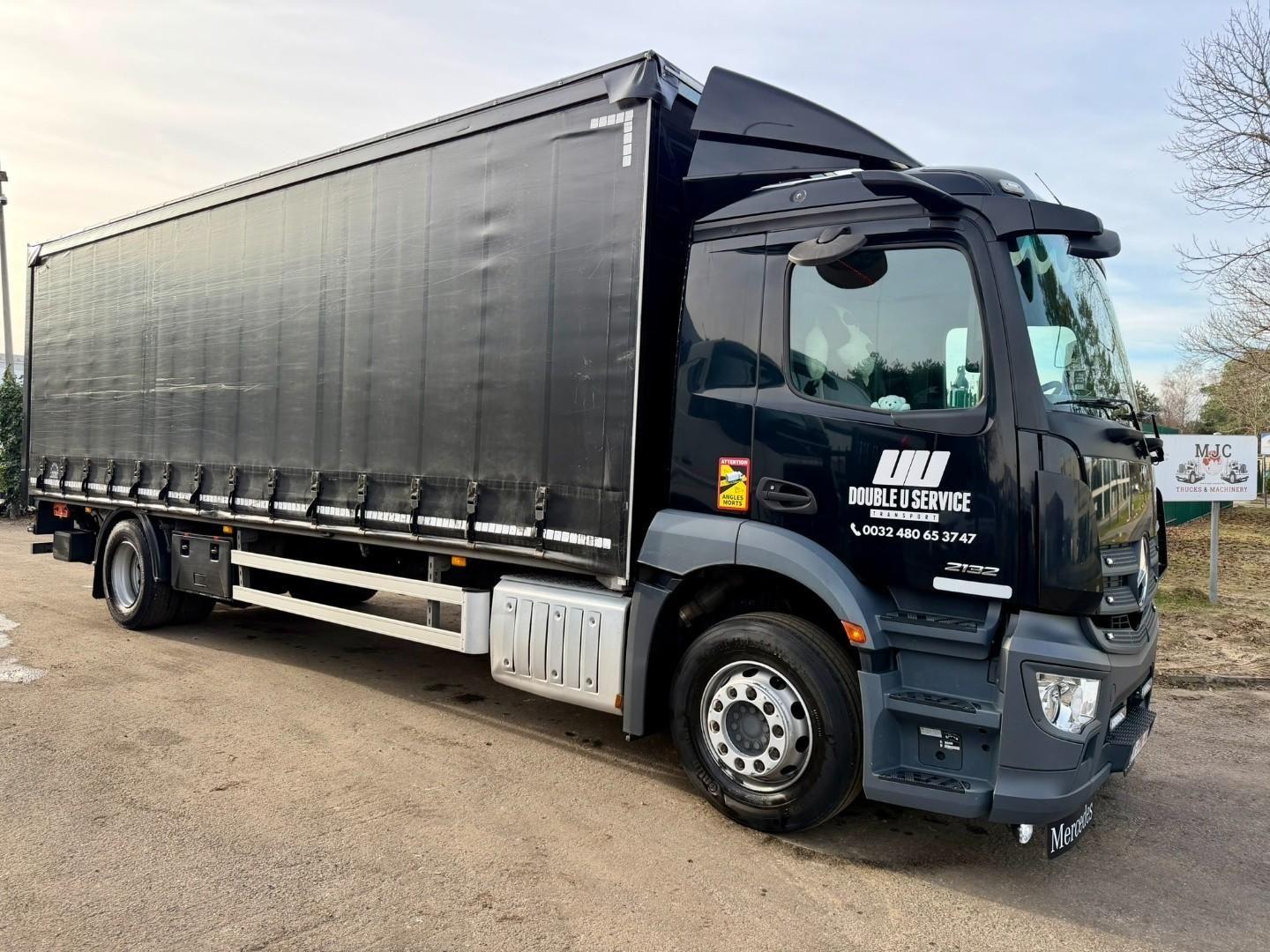 Mercedes-Benz ACTROS 2132 BAKWAGEN m SCHUIFZEILEN / PORTEUR BA