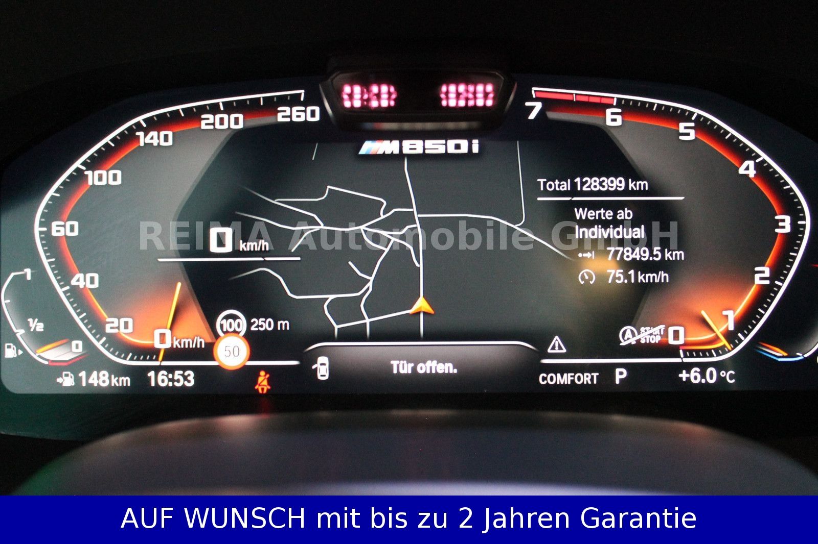 Fahrzeugabbildung BMW M850 i xDrive Gran Coupe, Laser, 360°,Soft Close