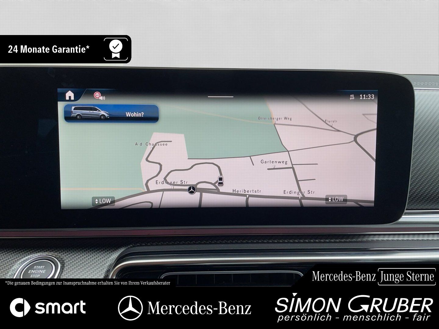 Fahrzeugabbildung Mercedes-Benz V 250 d 4M Avantgarde lang AMG Pano Burm 6Sitze