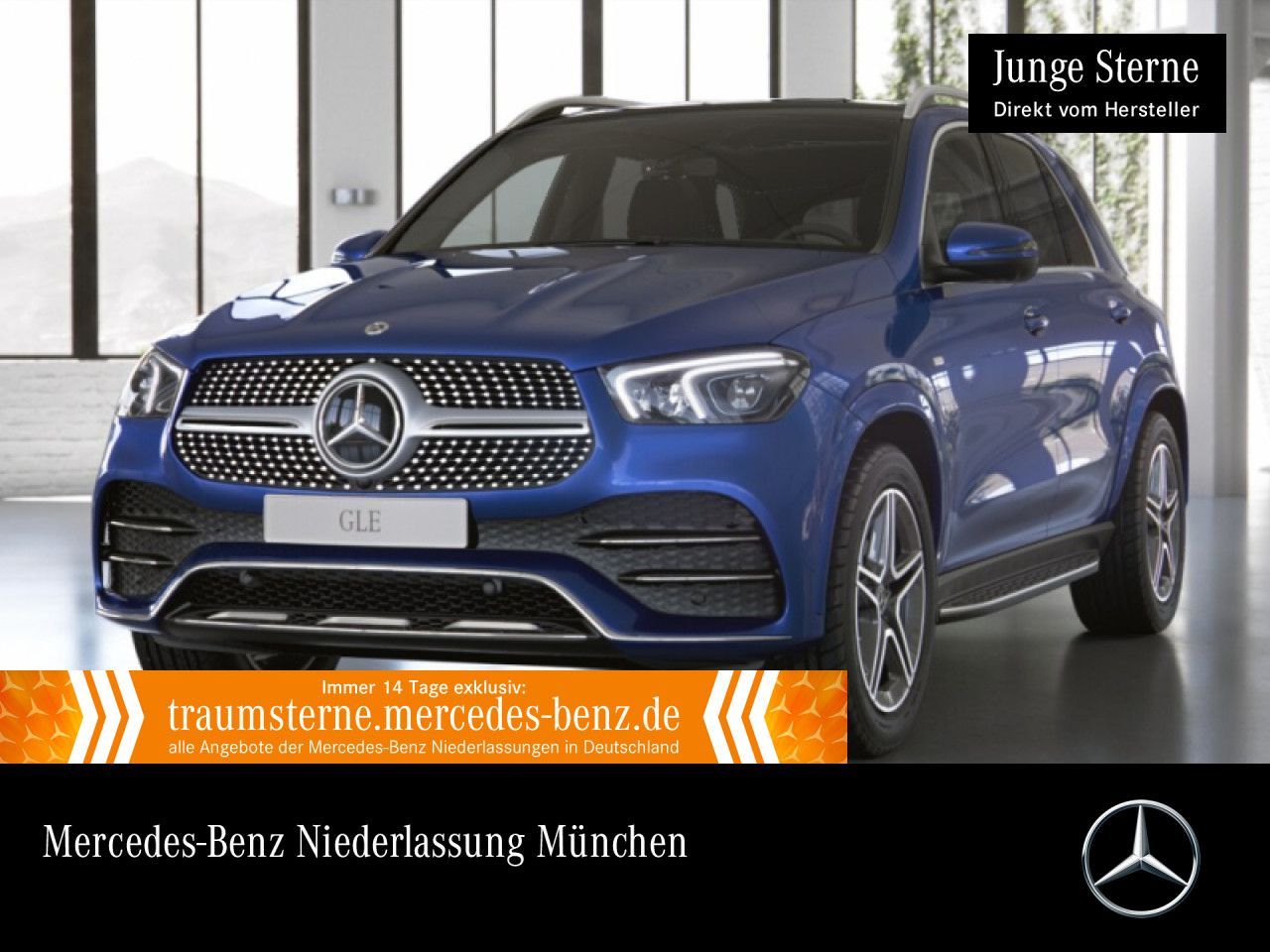 MERCEDES-BENZ GLE 350 e 4M AMG/Dist/Pano/360°/HUD/LED/4xSitzh
