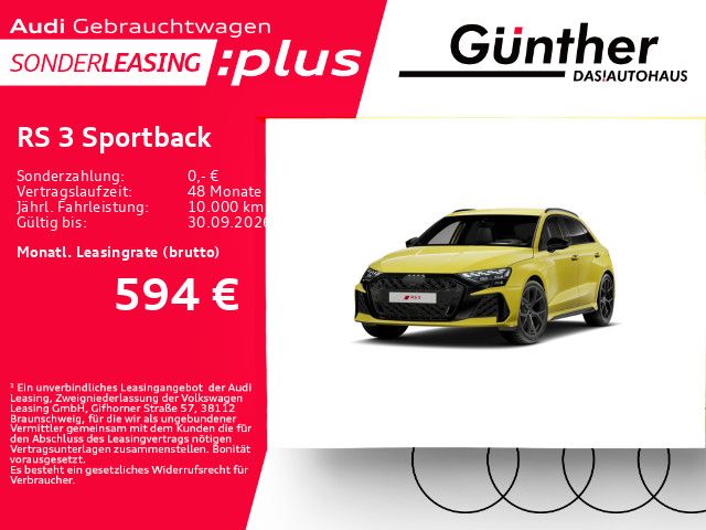Audi RS 3 Sportback +WINTERRÄDER+SPORTABGAS+HEAD UP+