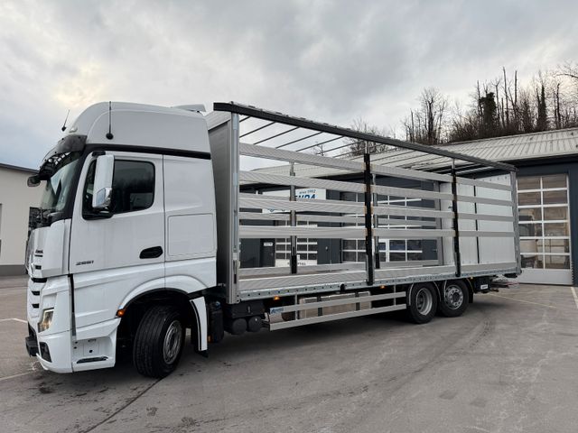 Mercedes-Benz ACTROS L 2551 MP5 GIGA SPACE 24 PALETEN LADEBORD