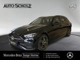Mercedes-Benz C 180 T AMG+NIGHT+AHK+PANO+TOTWINKEL+WIDE+AMBI++ - Mercedes-Benz C 180 in Freiburg