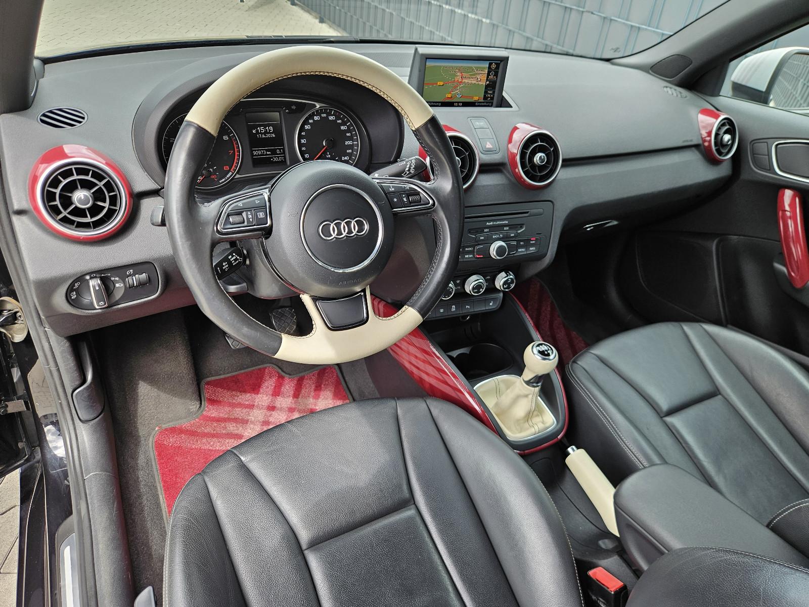 Audi A1 1.4 TFSI Ambition SPORT NAVI APS LEDER MULTI