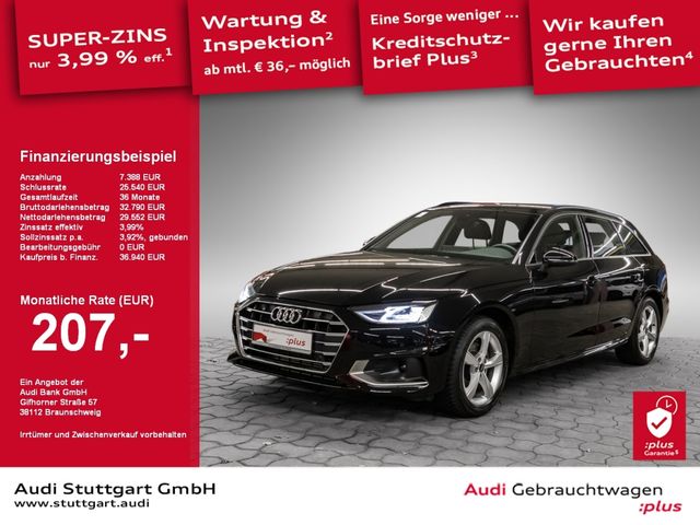 Audi A4 Avant advanced 35 TFSI S tronic Memory SHZ