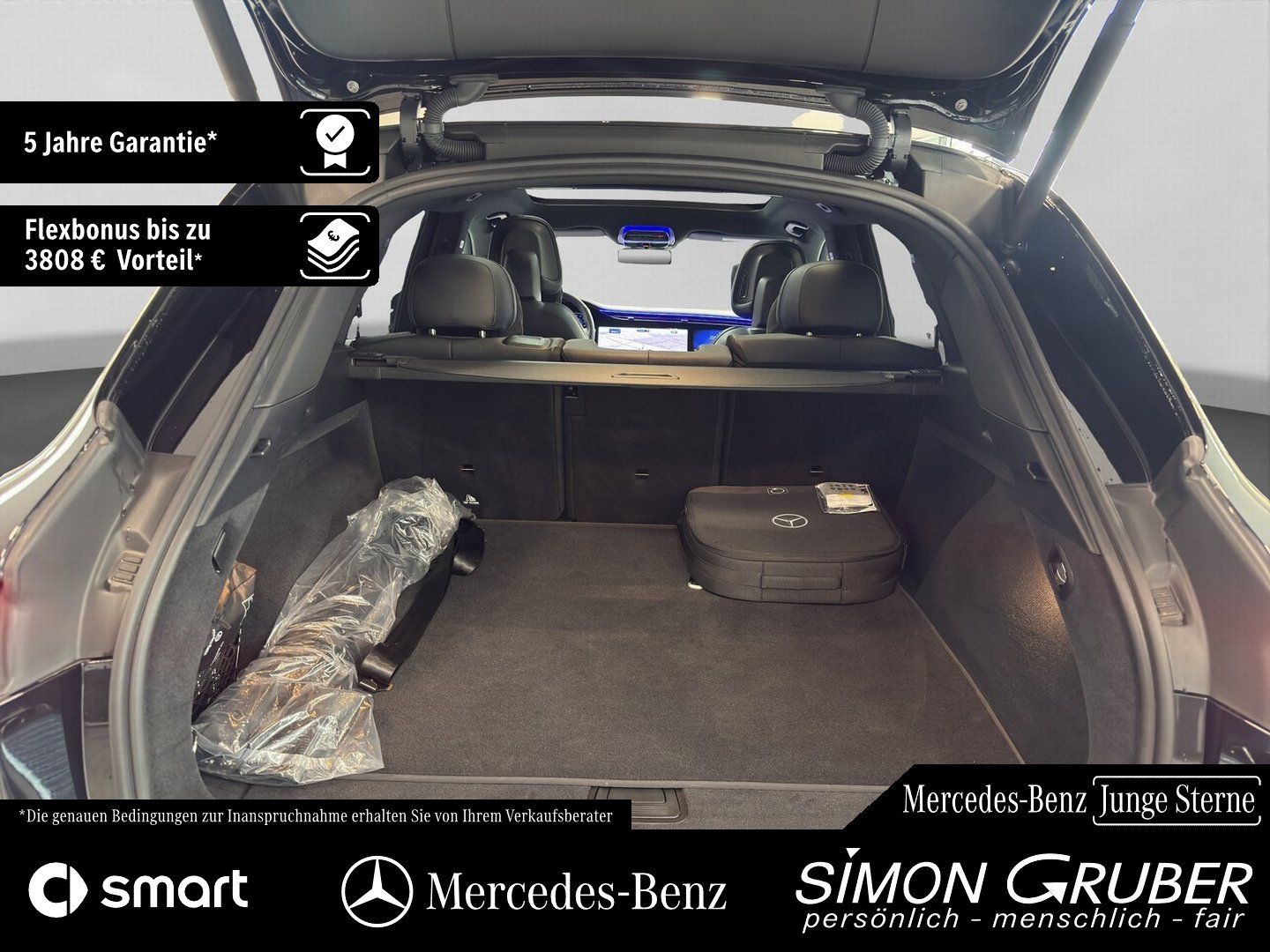 Fahrzeugabbildung Mercedes-Benz EQS 450 4M SUV Pano Hyper AHK Mod 2026 118kwh