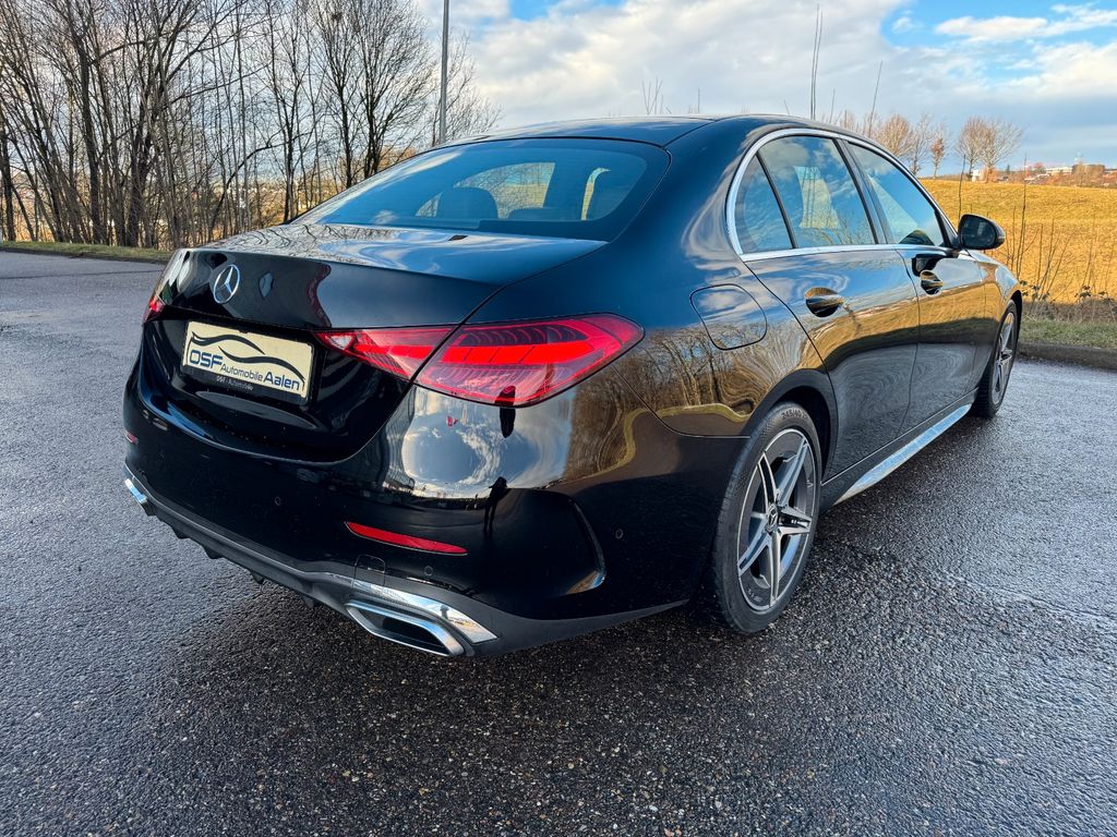 Mercedes-Benz C 200 C 300 Lim. 9G AMG Line,LED,AHK,R.Kam,Spur,1.Hand