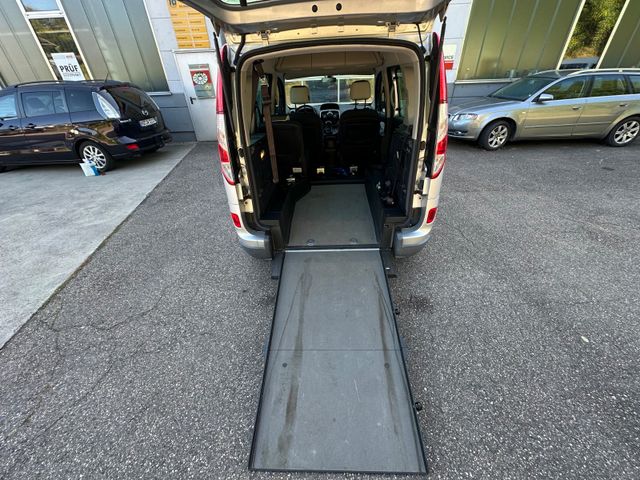 Renault Kangoo Luxe-Rollstuhlrampe+Einziehwinde-1.Hand