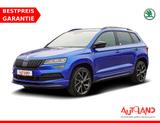 Skoda Karoq 1.5 TSI DSG Sportline LED SmartLink PDC - blaue Skoda Karoq