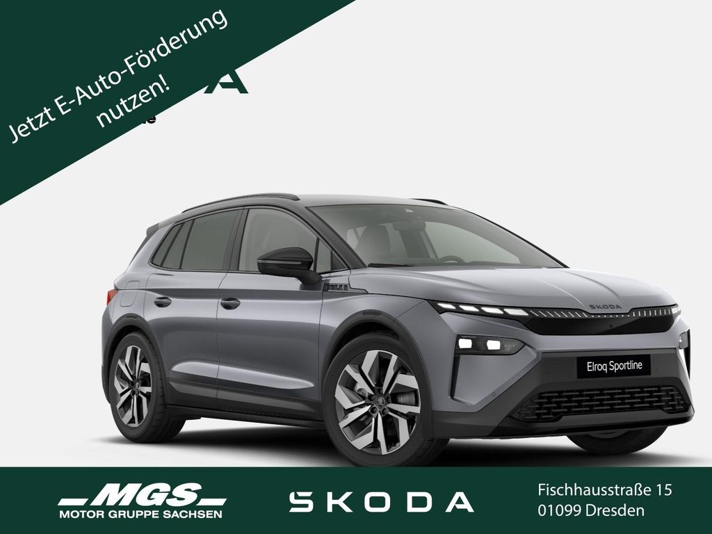 Skoda Elroq 85 Sportline #AHK #HUD #Wärmepumpe